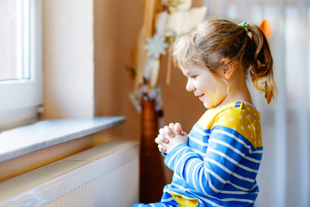 Child praying