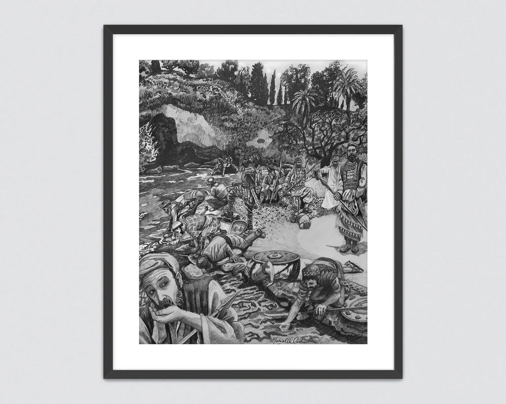 Gideon & the 300 Men - Giclée Art Print Lumaprints