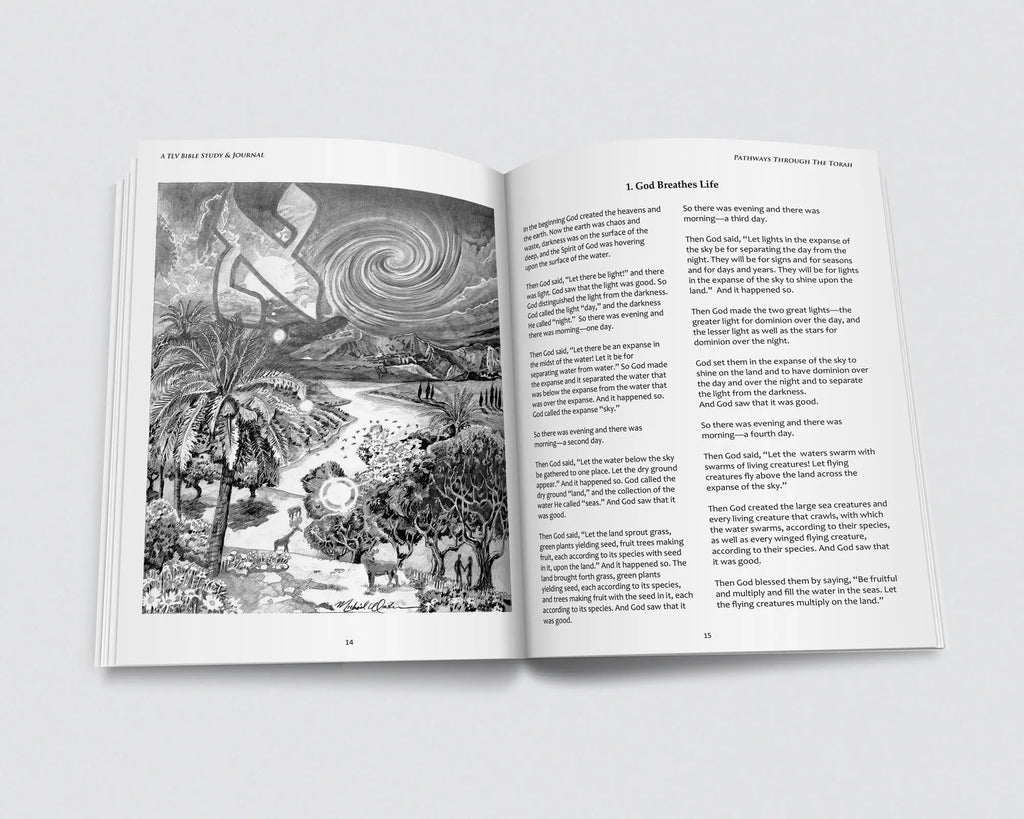 Pathways through the Torah: A TLV Bible Study & Illustrated Journal Acutrack